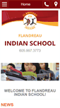 Mobile Screenshot of flandreauindianeducation.com